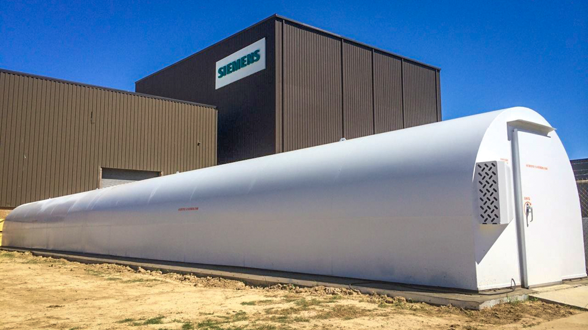 White storm shelter for Home, School and Worksites